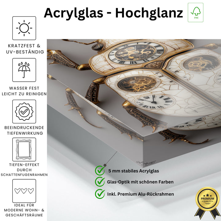 Steampunk Zeitmesser Käfer