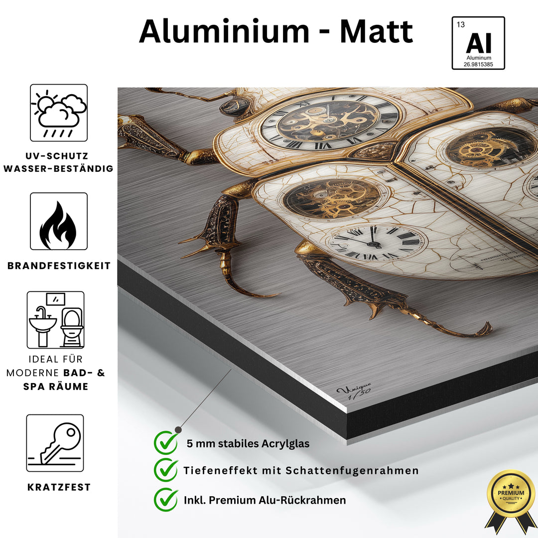 Steampunk Zeitmesser Käfer