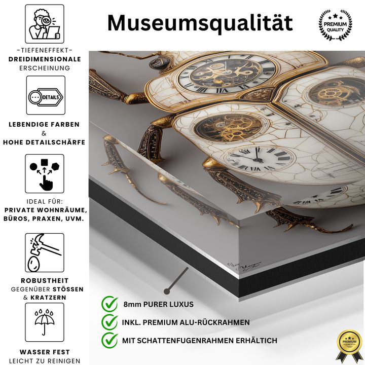 Steampunk Zeitmesser Käfer