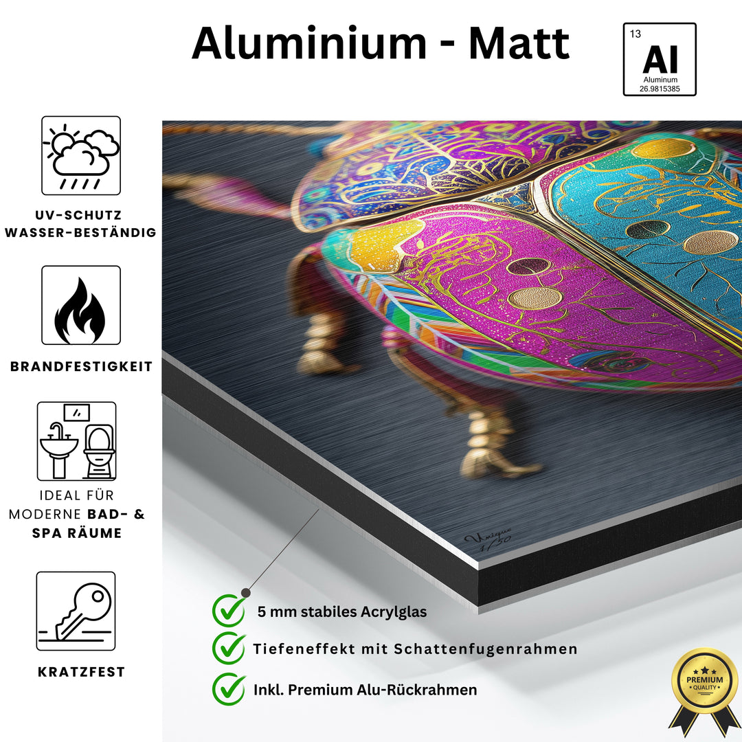 Prunkvoller Farbglanz Käfer