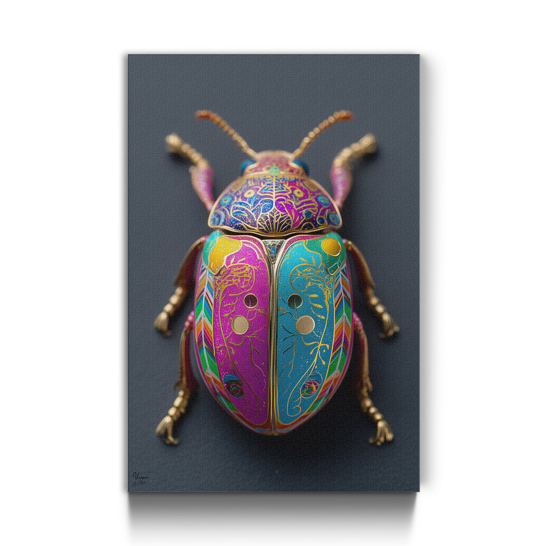 Prunkvoller Farbglanz Käfer