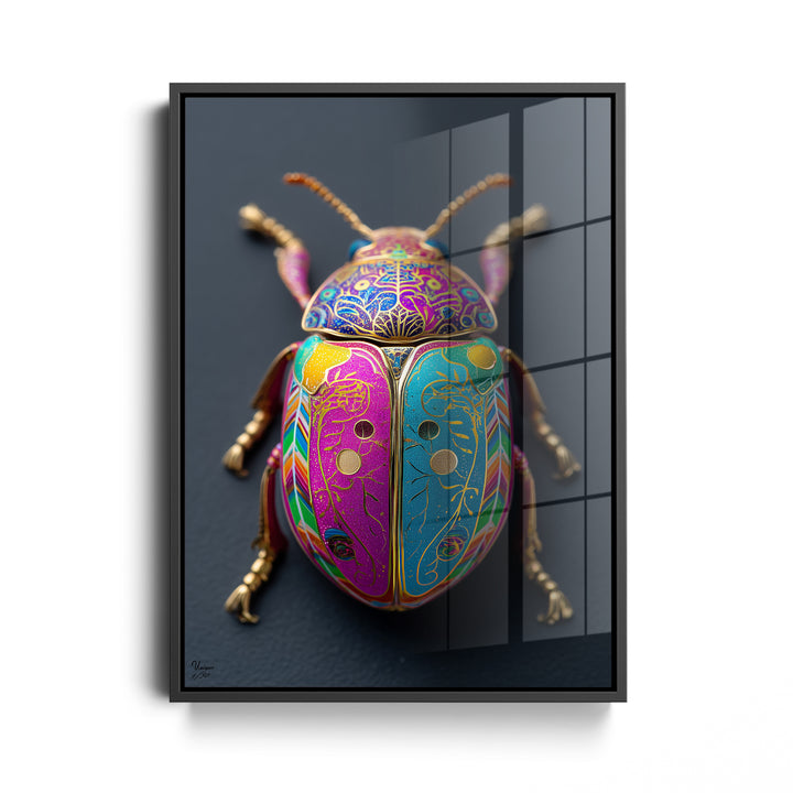 Prunkvoller Farbglanz Käfer