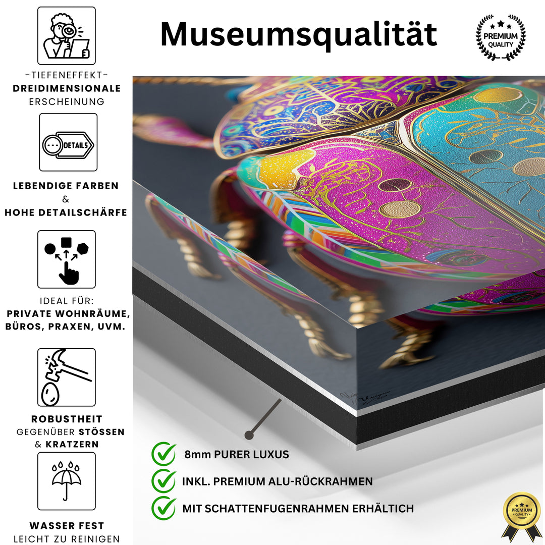 Prunkvoller Farbglanz Käfer