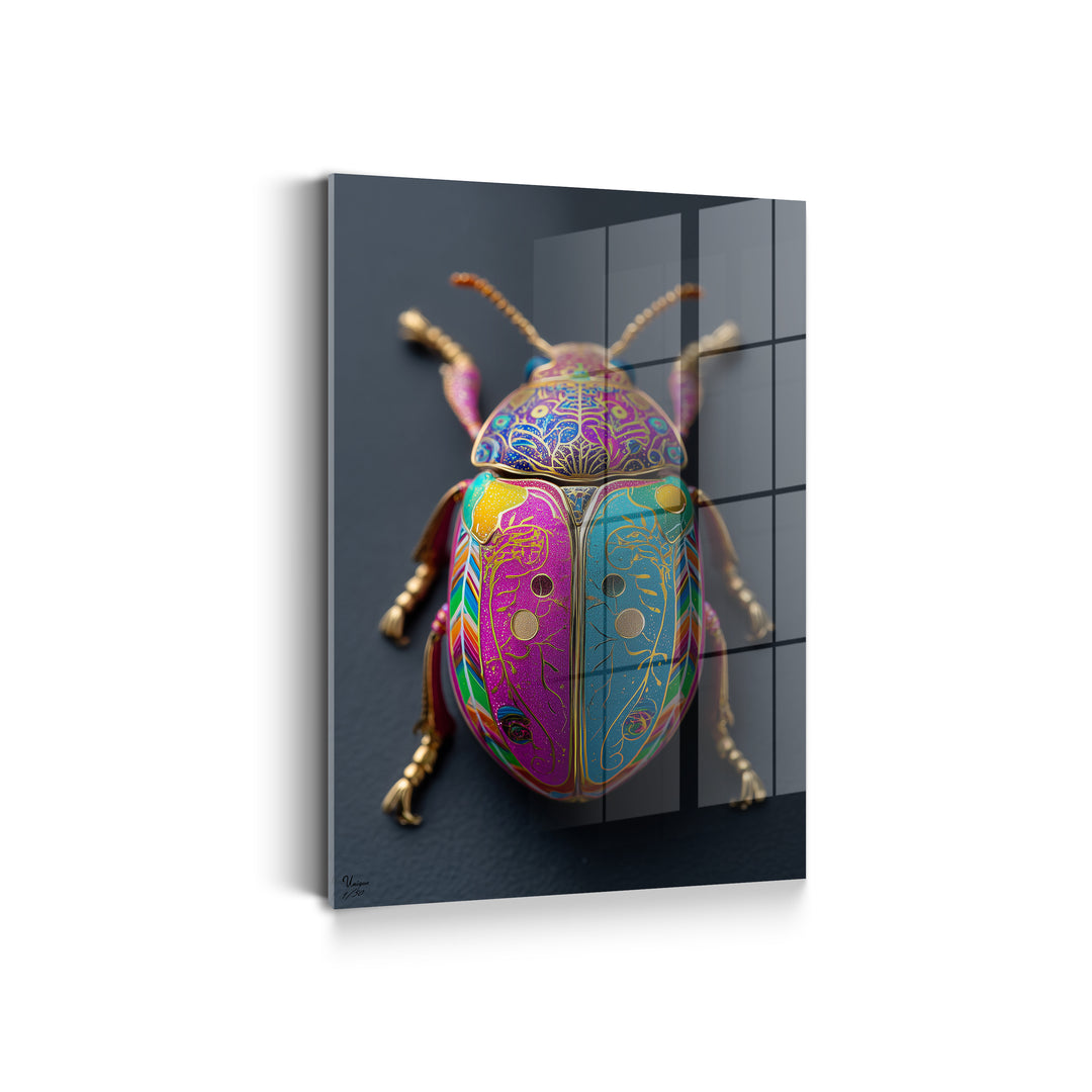 Prunkvoller Farbglanz Käfer