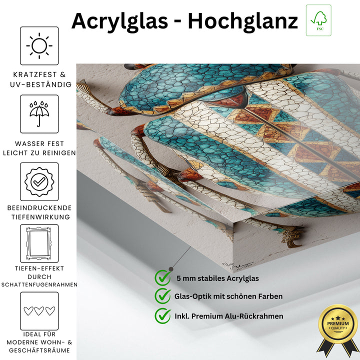 Mosaik-Türkis Käfer