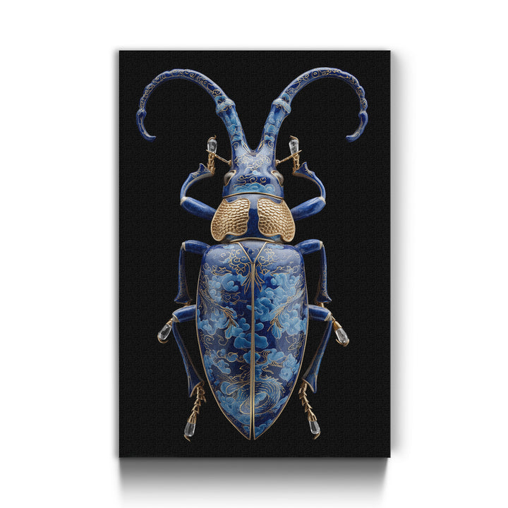 Kobaltblau Drachen-Käfer