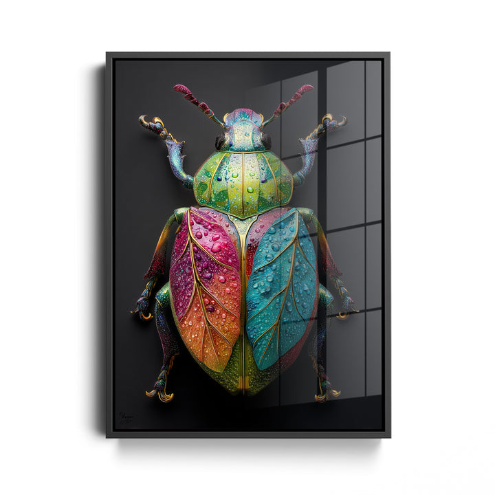 Prunkvoller Blätterglanz Käfer