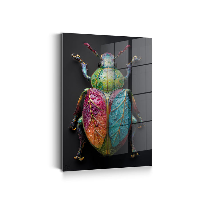 Prunkvoller Blätterglanz Käfer