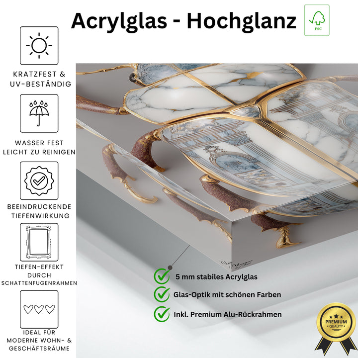 Marmor-Architektur Käfer