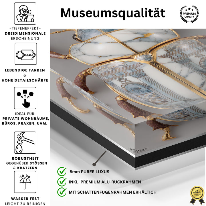 Marmor-Architektur Käfer