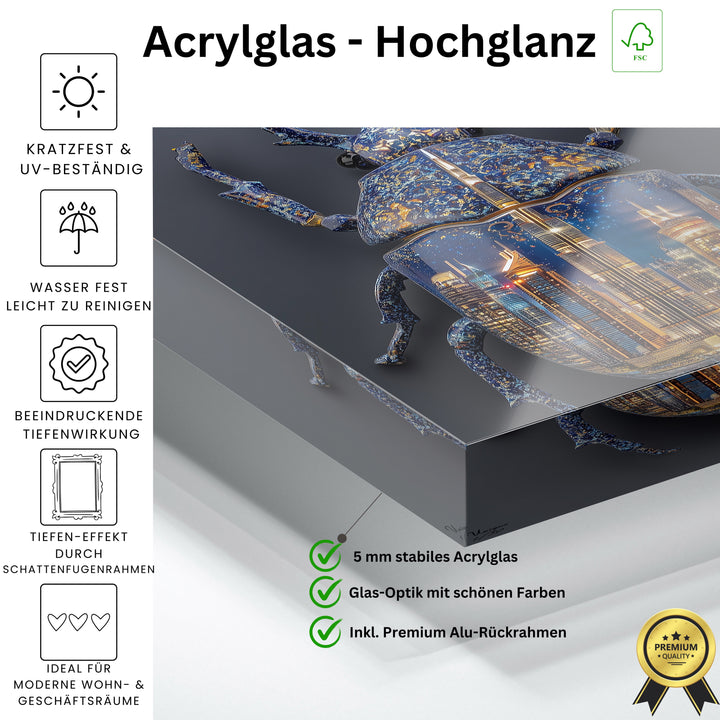 Dubai Skyline Käfer