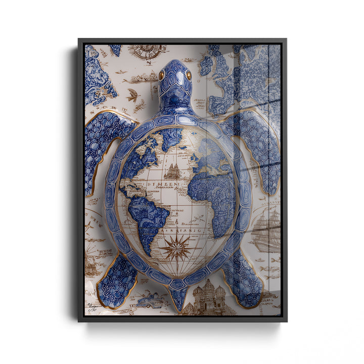 Atlas Bleu Schildkröte