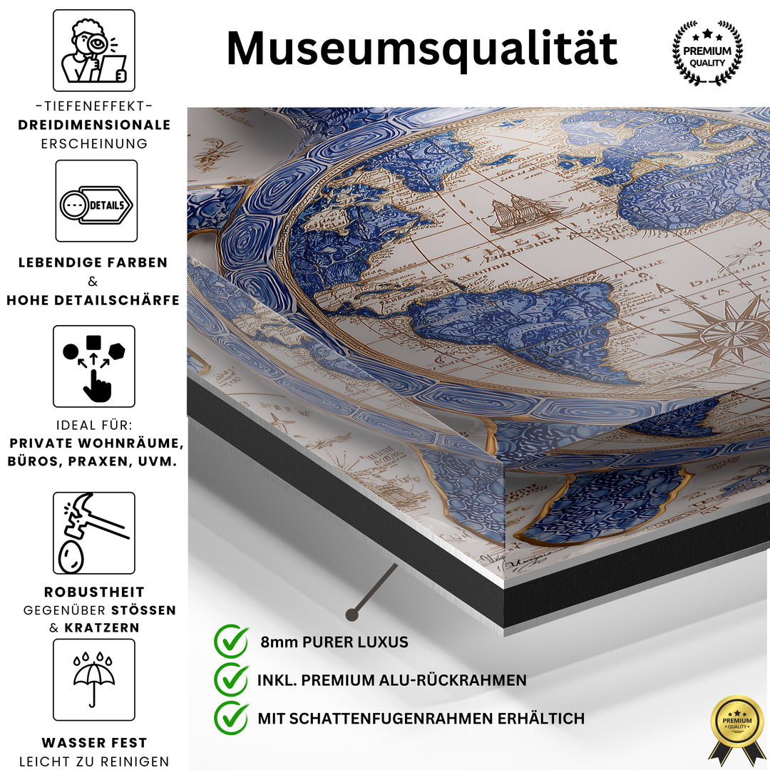 Atlas Bleu Schildkröte