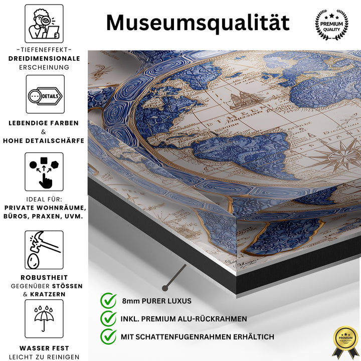 Atlas Bleu Schildkröte