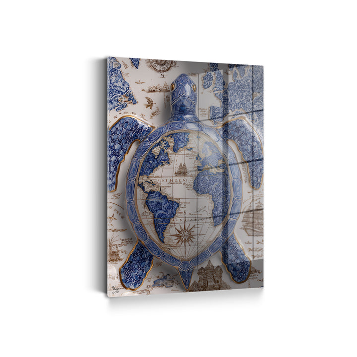 Atlas Bleu Schildkröte