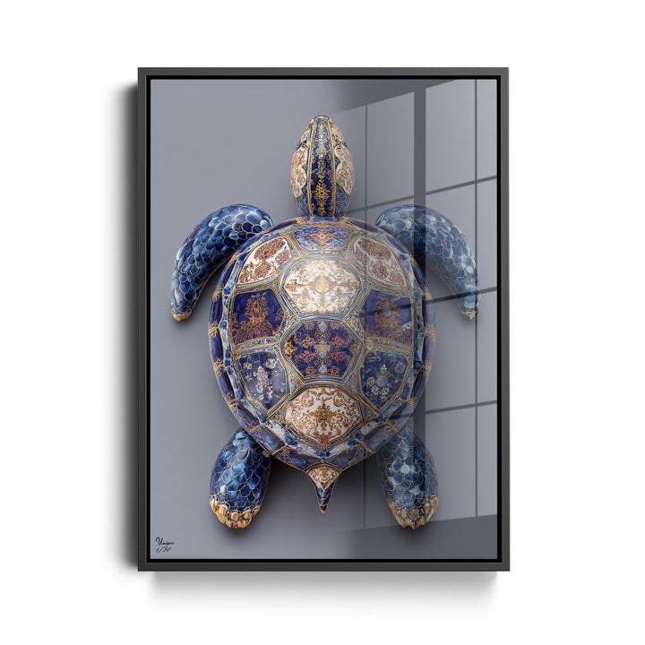 Azure Regalis Schildkröte