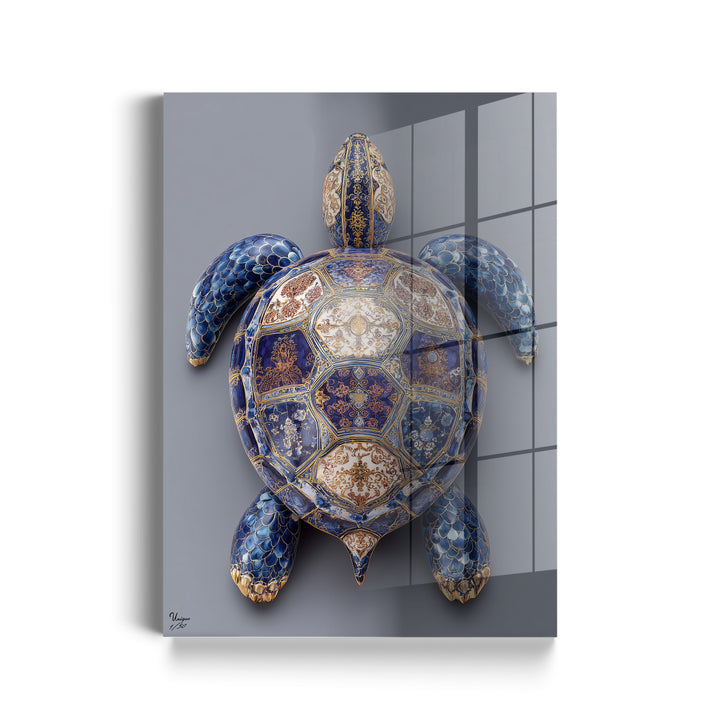 Azure Regalis Schildkröte