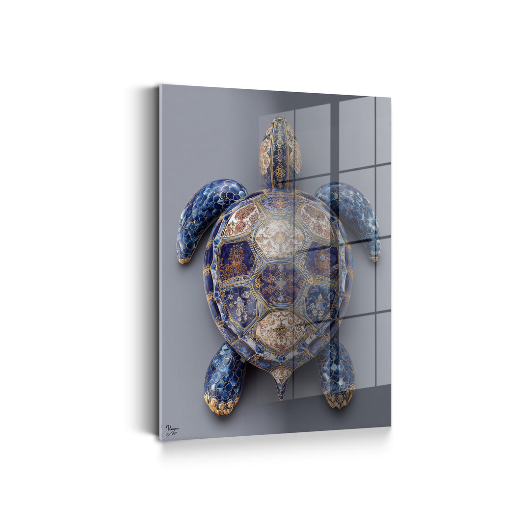 Azure Regalis Schildkröte