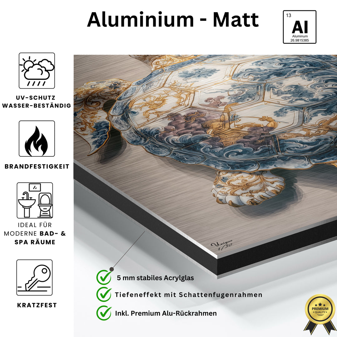 Azure Mandala Schildkröte