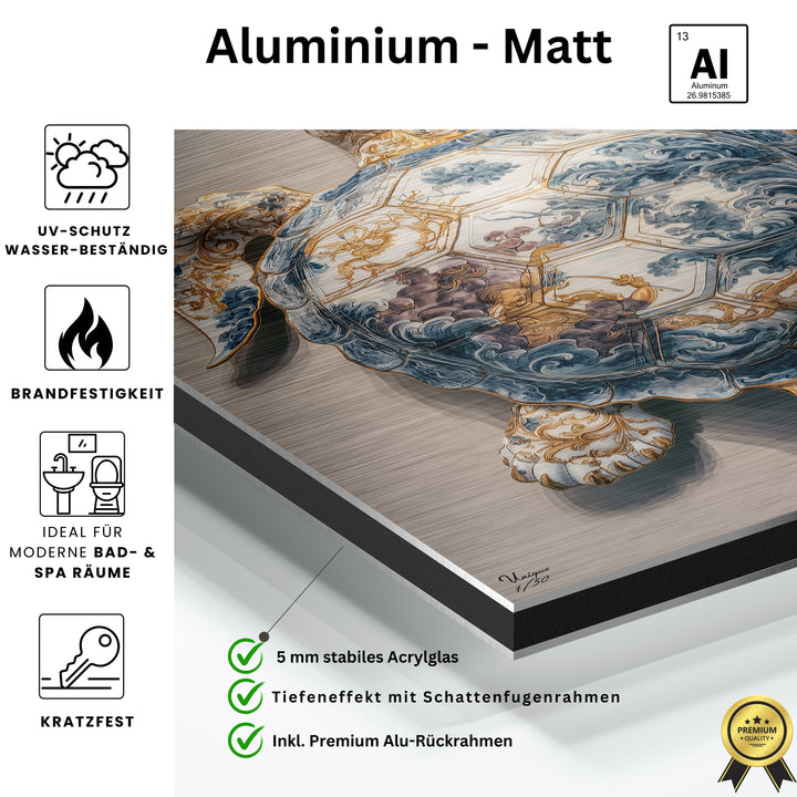 Azure Mandala Schildkröte