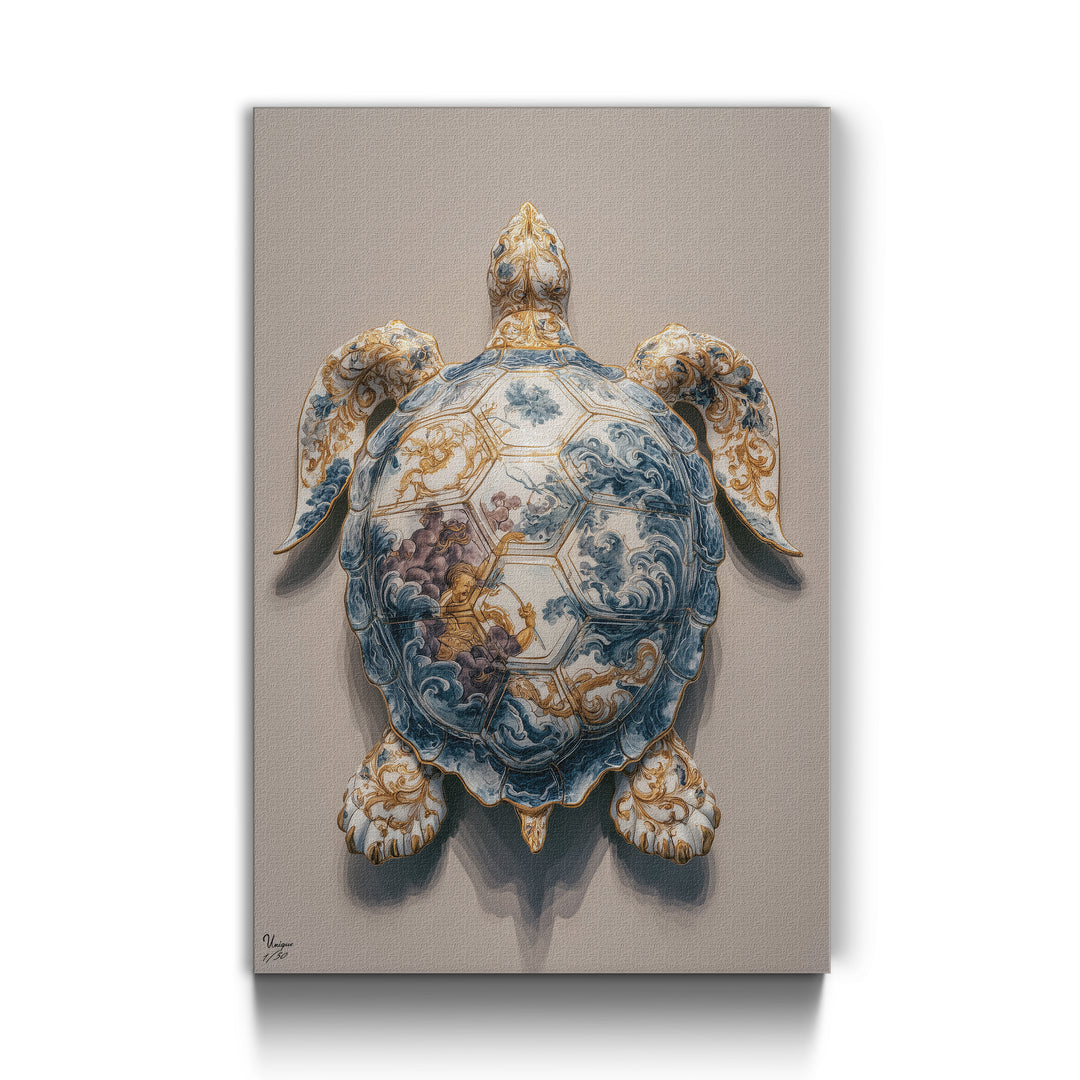 Azure Mandala Schildkröte