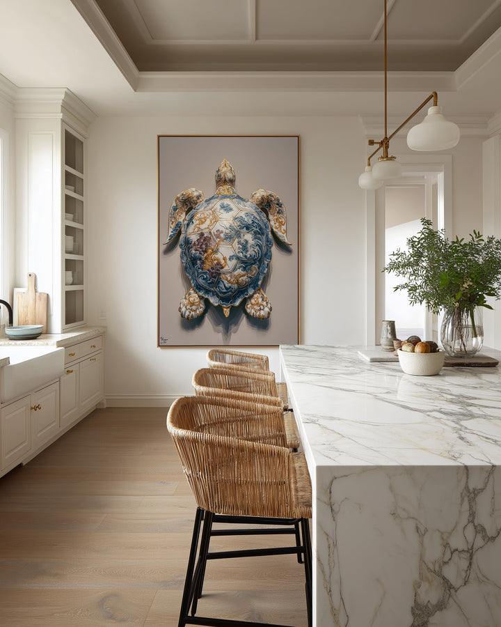 Azure Mandala Schildkröte