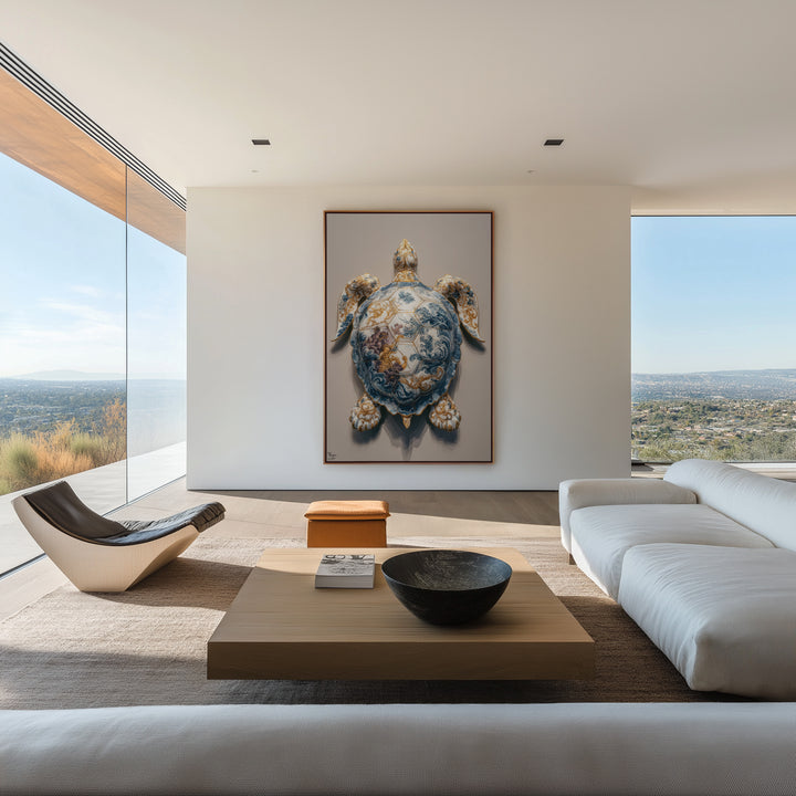 Azure Mandala Schildkröte