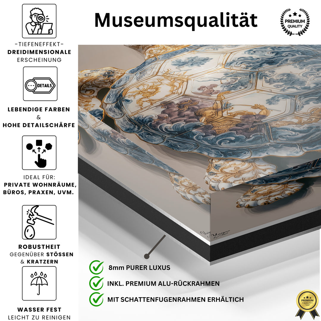 Azure Mandala Schildkröte