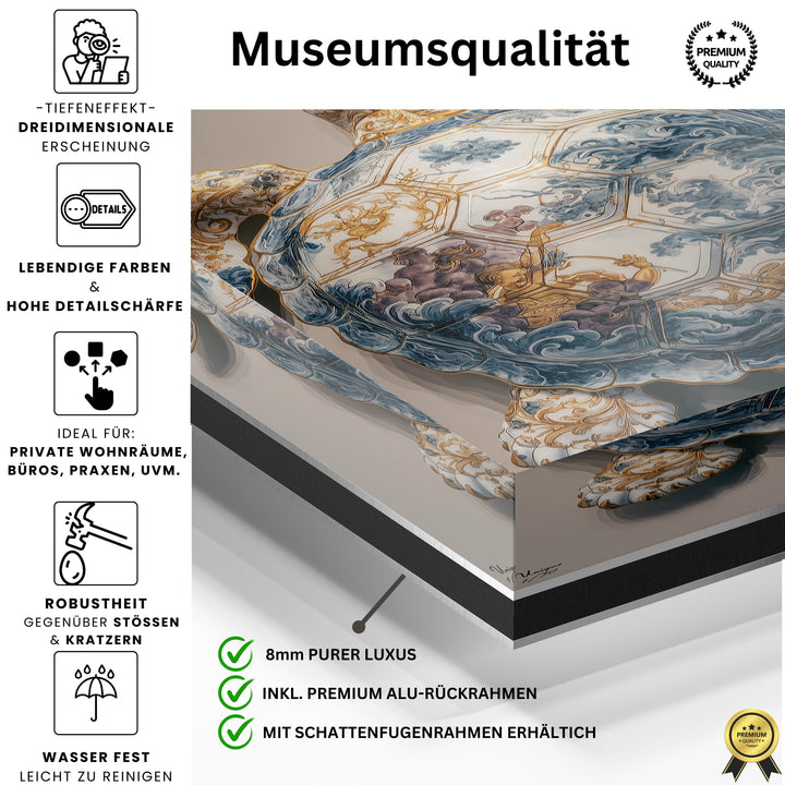 Azure Mandala Schildkröte