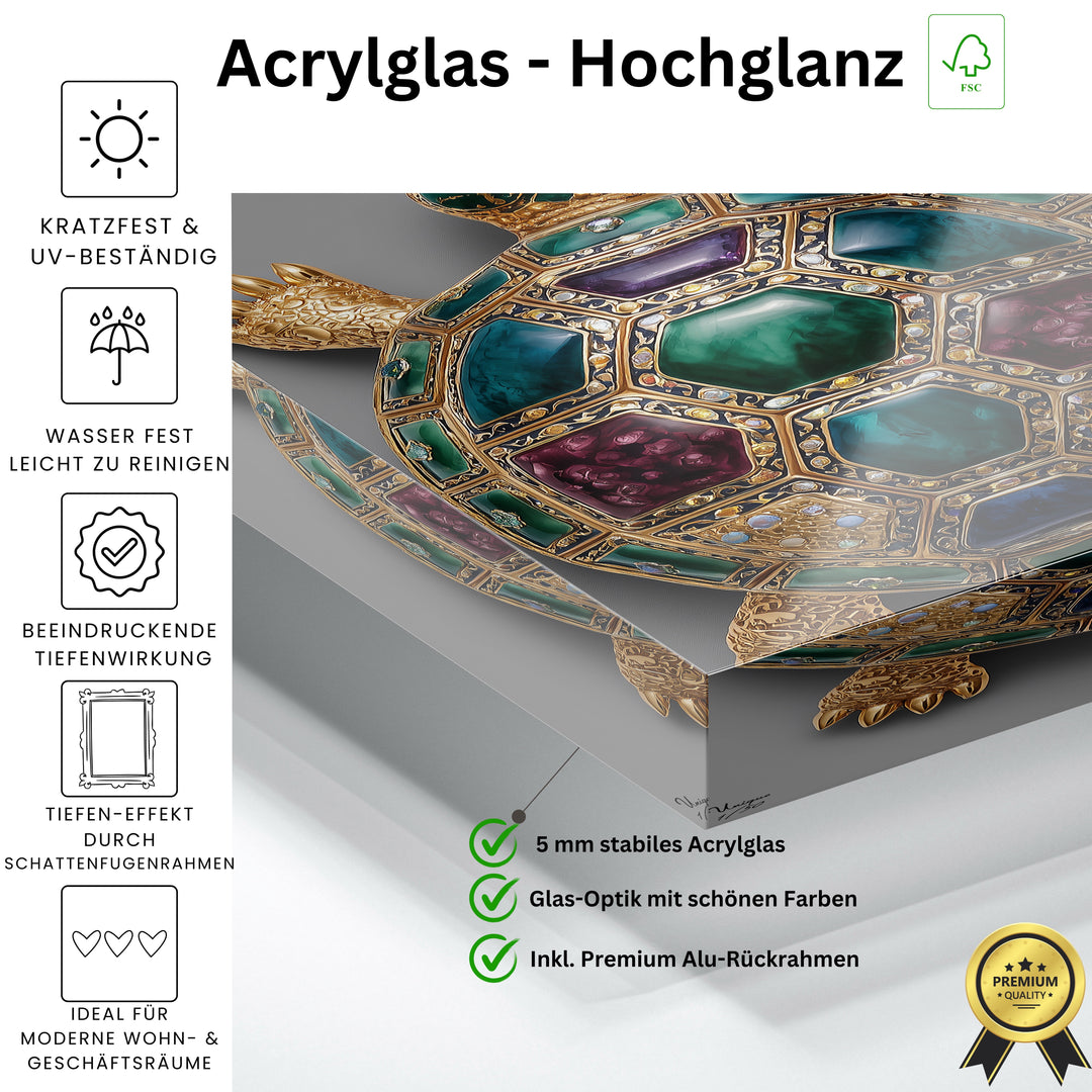 Imperial Jade Reliquie Schildkröte