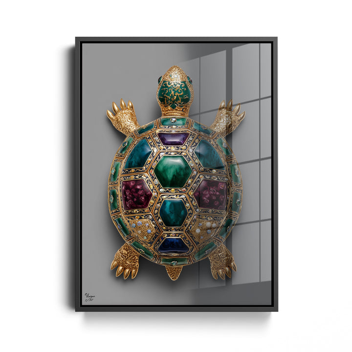 Imperial Jade Reliquie Schildkröte