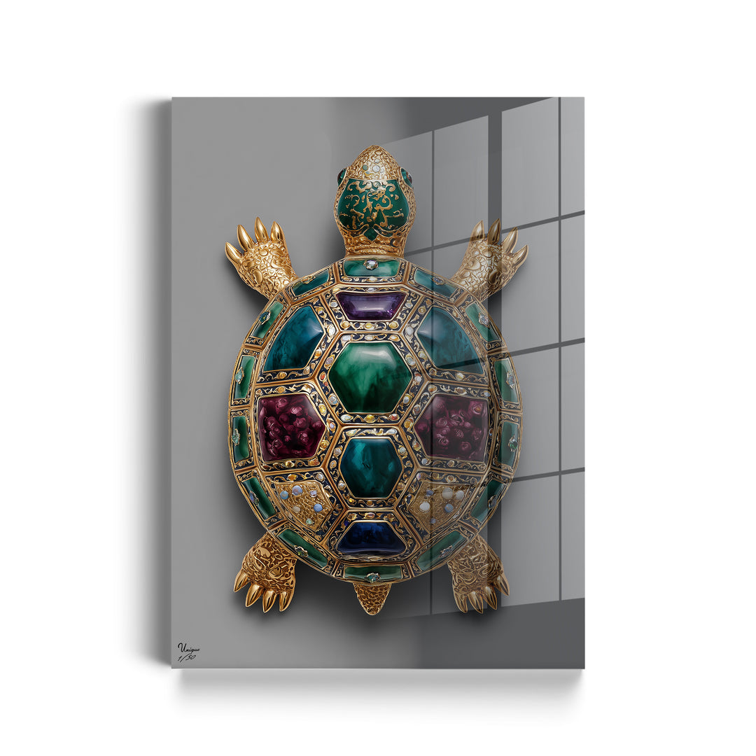 Imperial Jade Reliquie Schildkröte