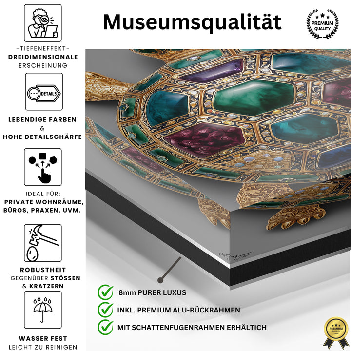 Imperial Jade Reliquie Schildkröte