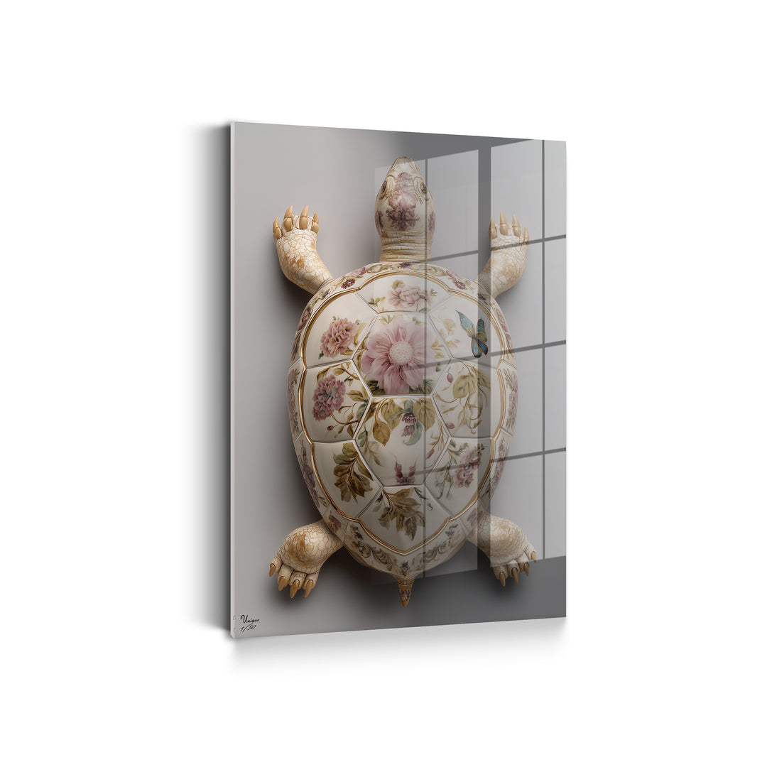 Florale Serenitas Schildkröte