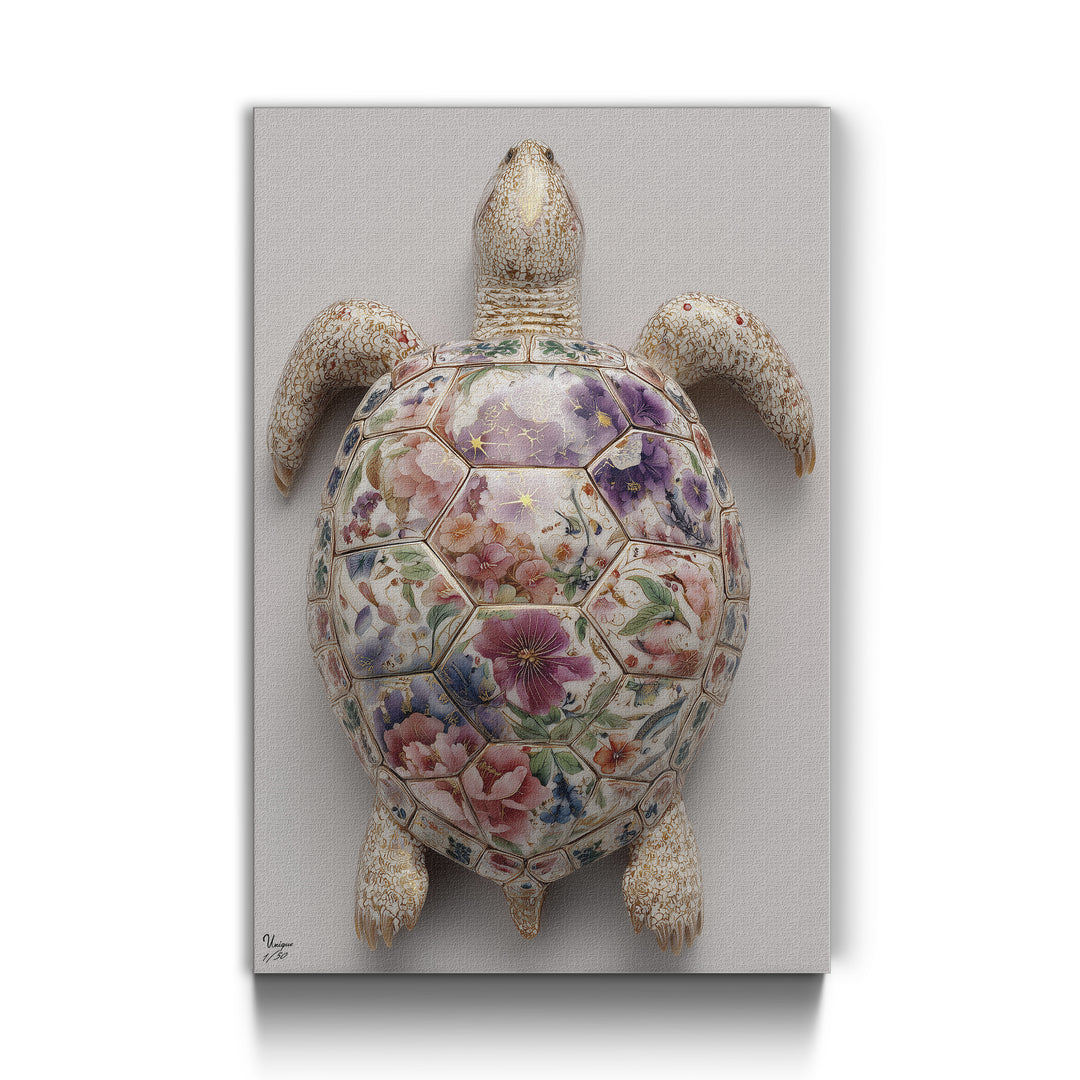 Blütenharmonie Royale Schildkröte