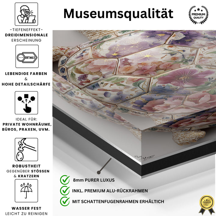 Blütenharmonie Royale Schildkröte
