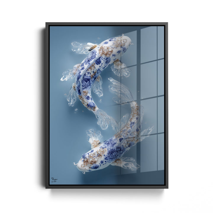 Blue Serenity Koi