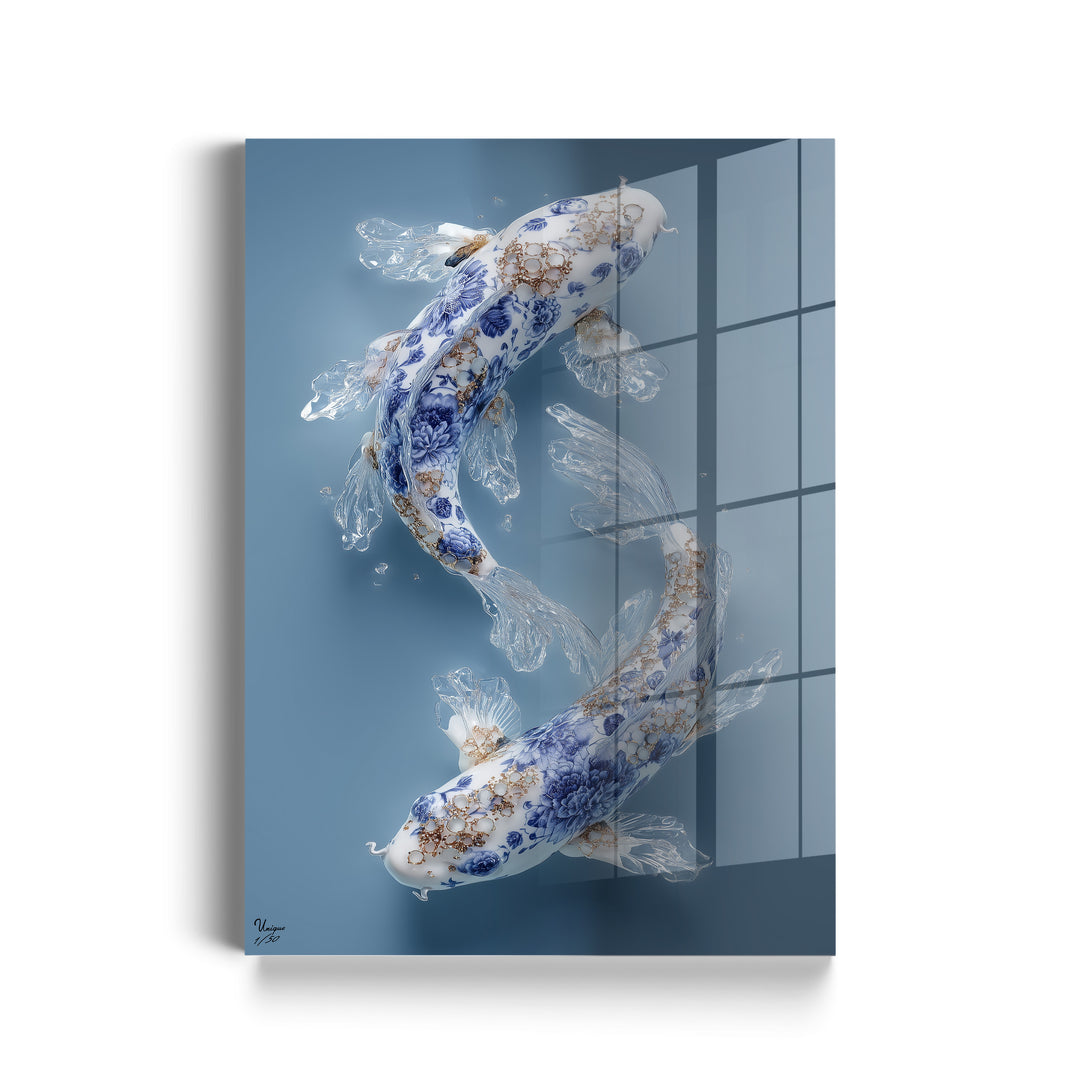 Blue Serenity Koi