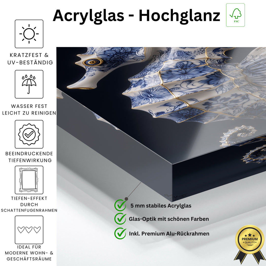 Elegantes Seepferdchen