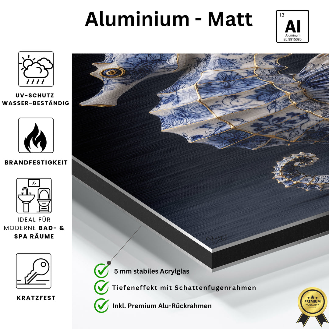 Elegantes Seepferdchen