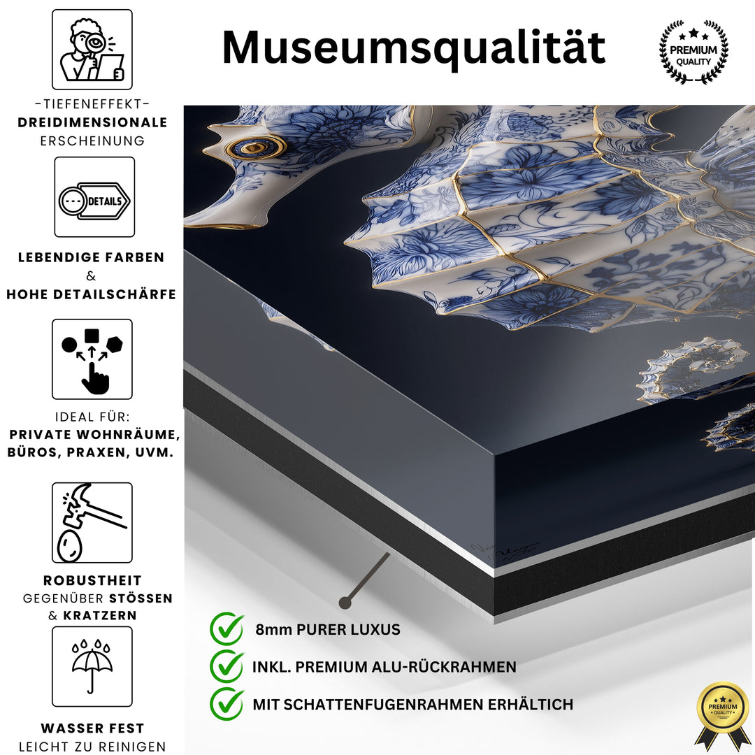 Elegantes Seepferdchen