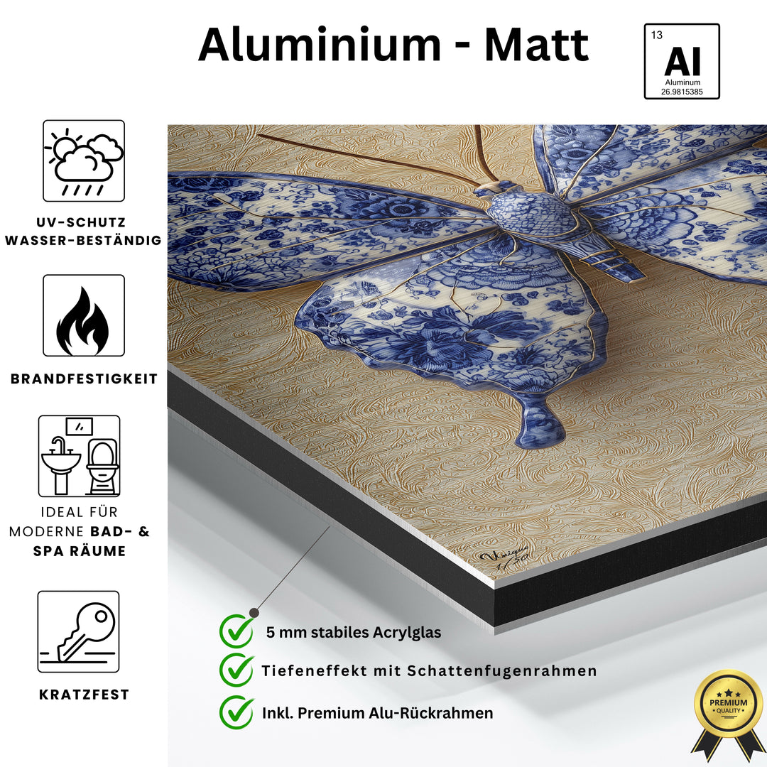 Porzellanflügel der Harmonie