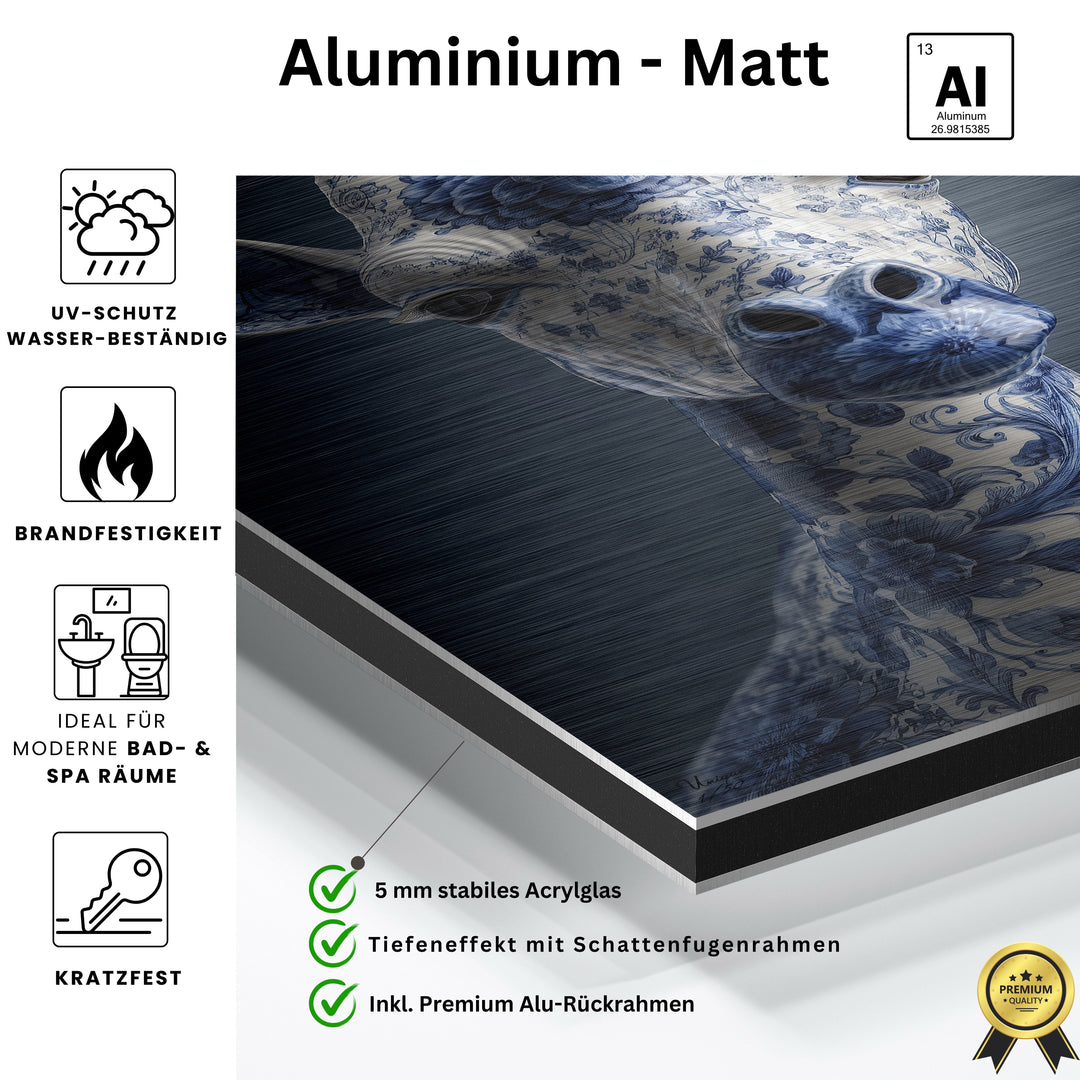 Porzellangiraffe der Gelassenheit