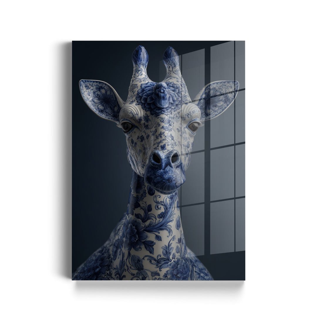 Porzellangiraffe der Gelassenheit