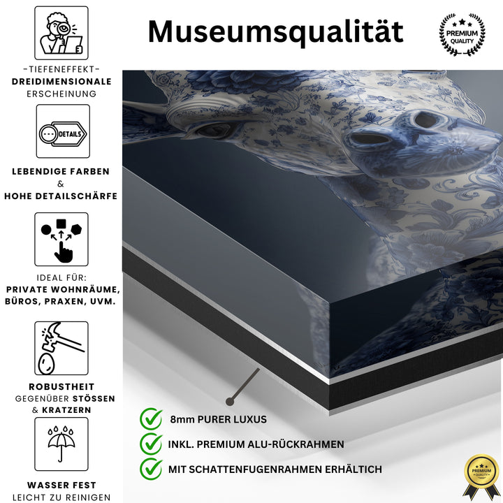 Porzellangiraffe der Gelassenheit