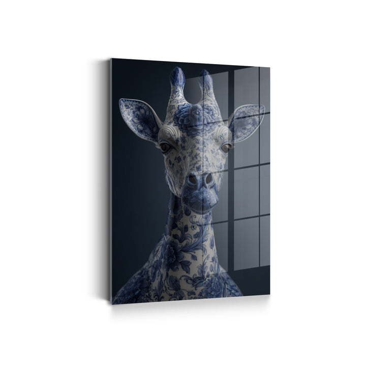 Porzellangiraffe der Gelassenheit