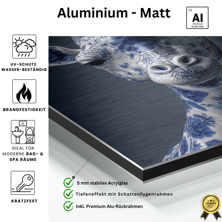Porzellangiraffe der stillen Würde