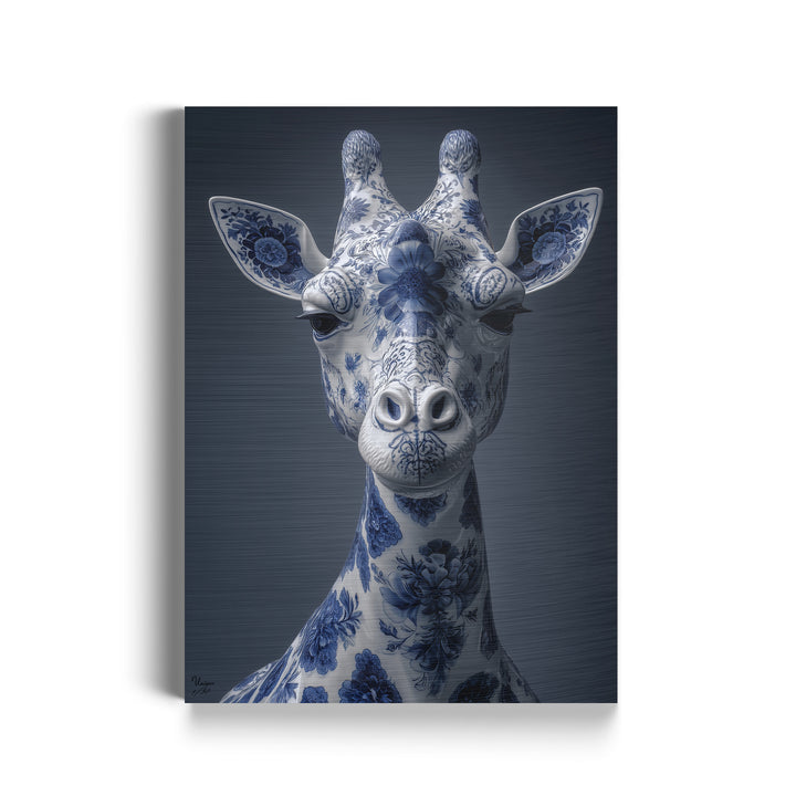 Porzellangiraffe der stillen Würde