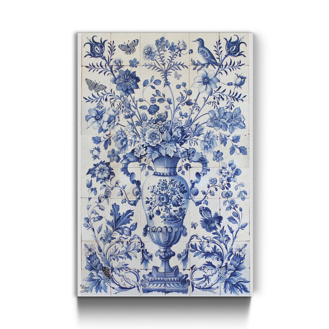 Harmonie der blauen Gärten