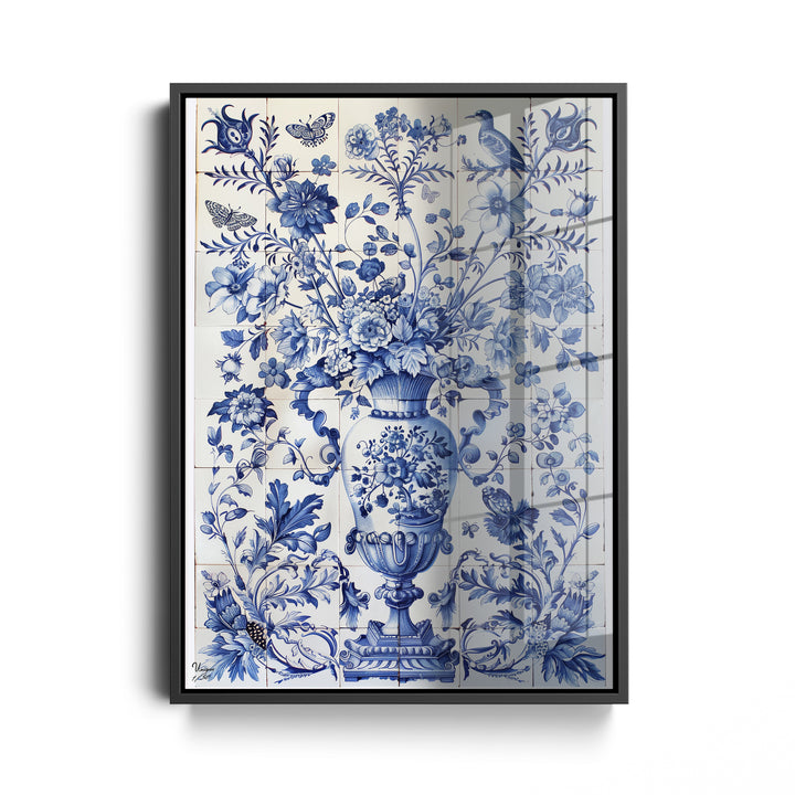 Harmonie der blauen Gärten